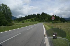 Slowakische Landstraße